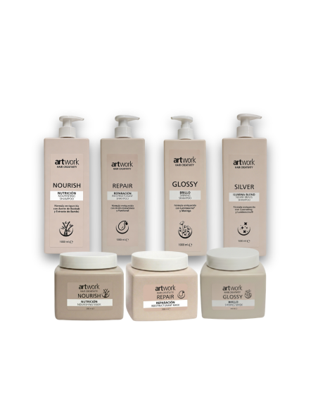 Pack Profesional Capilar Completo + Obsequios | Champús, Mascarillas y Tratamiento