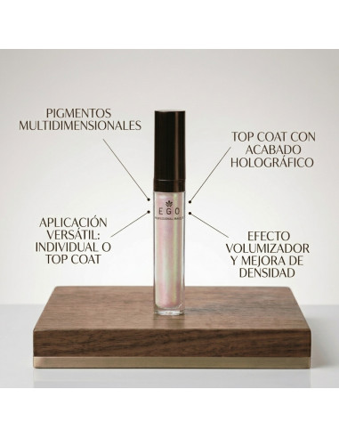 Kissing Gloss Top coat  voluminizador de labios