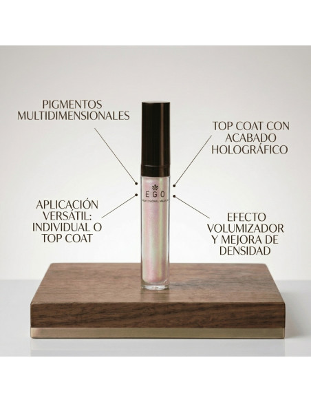 Kissing Gloss Top coat  voluminizador de labios