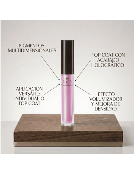 Kissing Gloss Top coat  voluminizador de labios
