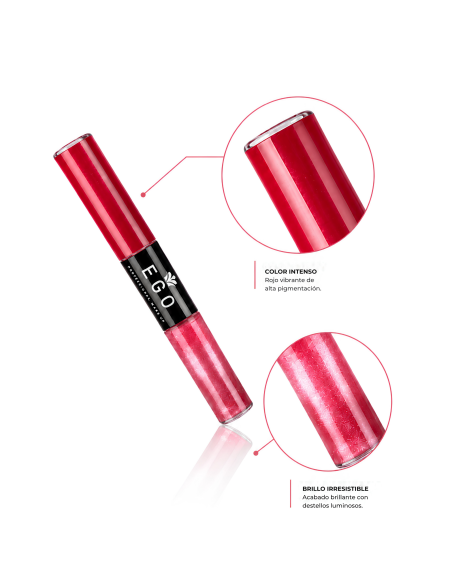 Lip Fix gloss fijo con doble acabado brillo o mate