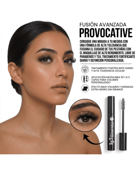 Provocative Máscara Modulable - Volumen Personalizado y Sin Grumos
