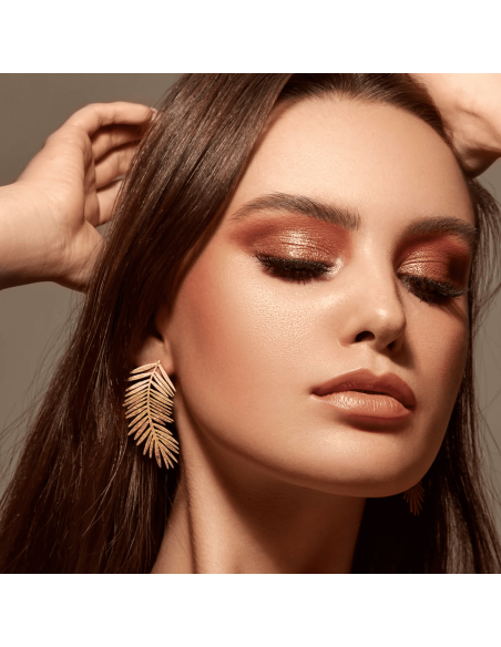 Paleta NUDES 9 Colores - Sombras, Colorete e Iluminador en Tonos Naturales