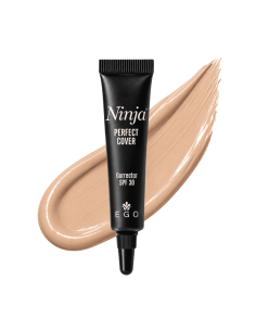 Corrector Alta Cobertura Vegano - Hialuronato, Vitamina E y SPF30 2