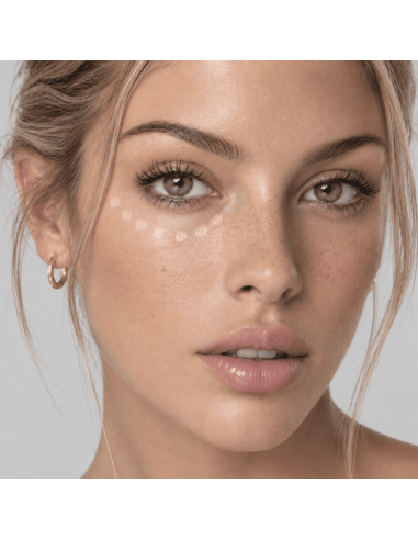 Corrector Alta Cobertura Vegano - Hialuronato, Vitamina E y SPF30