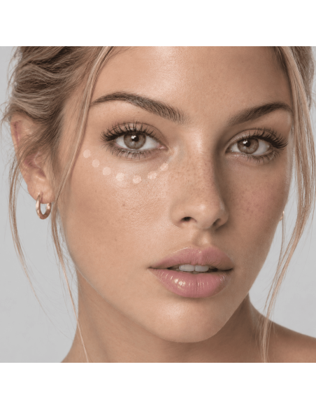 Corrector Alta Cobertura Vegano - Hialuronato, Vitamina E y SPF30