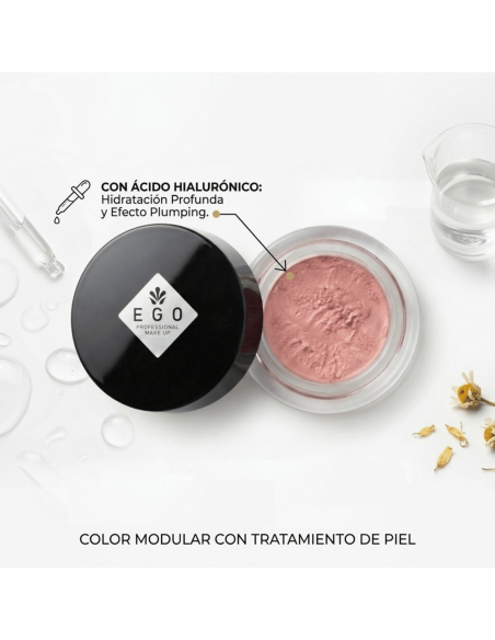 Real Glow Set base de maquillaje tratante y mousse colorete con ácido hialuronico