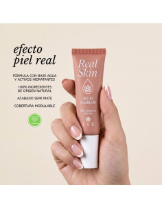 Real Glow Set base de maquillaje tratante y mousse colorete con ácido hialuronico 2