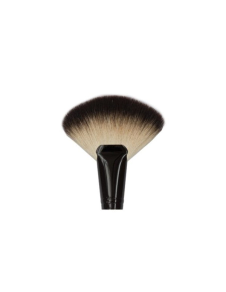 Brocha Abanico Extra - Ideal para Polvos Sueltos y Compactos