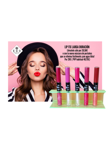 Expositor Lip Fix Sencillo