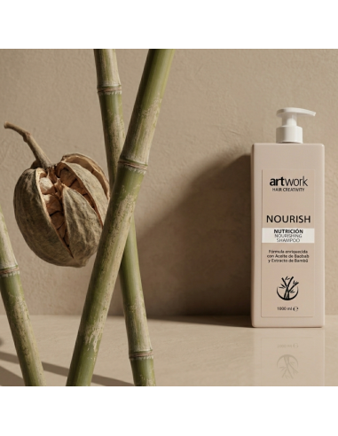 Shampoo Nourish 1000ml | Nutrición con Baobab y Bambú