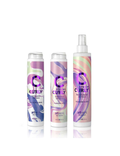Pack rutina Curly + champú y mascarilla 1000 ml