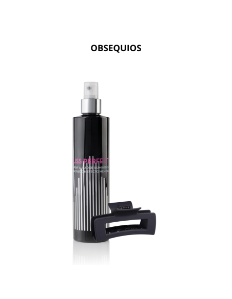 Pack Liss Perfect 300 ml · Obsequios Liss Perfect Mini expositor Pinzas Cabello